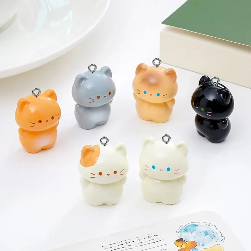 Resin Art Handmade - Lot de 10 breloques en résine