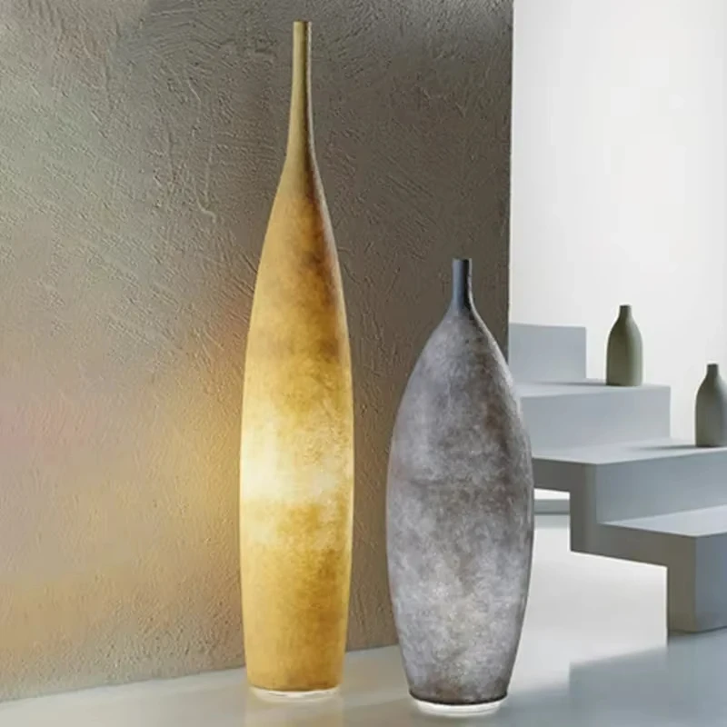 Resin Art Floor Design - Art Vase lampadaire moderne minimaliste salon