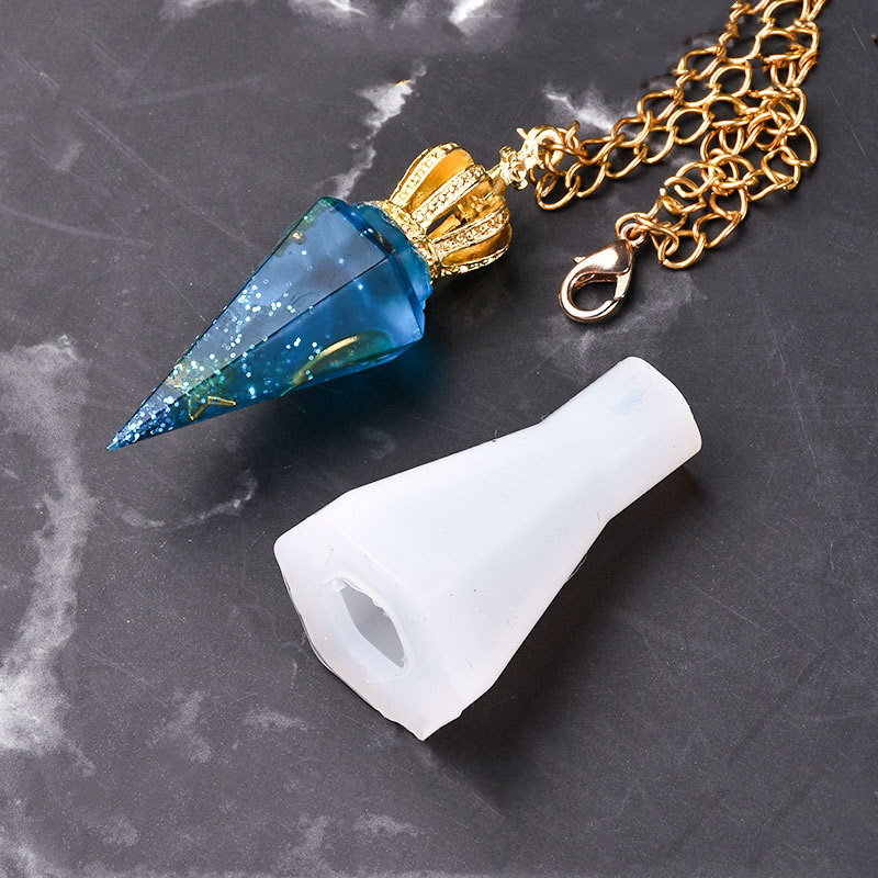 Resin Art Tool Kit - SNASAN diamant forme collier pendentif Silicone