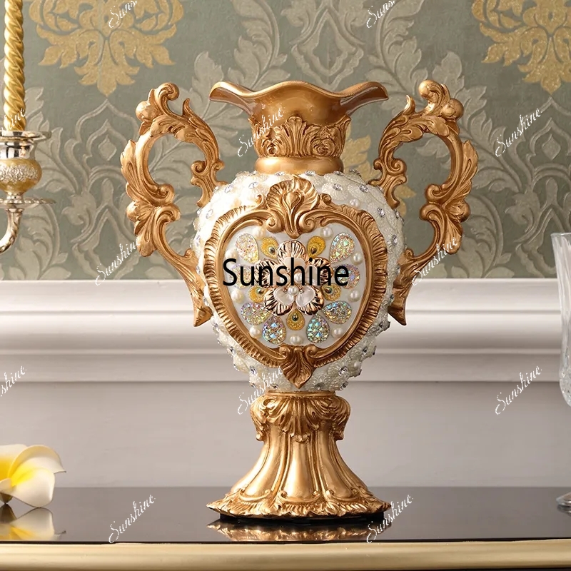 Resin Art For Wedding Gift - Vase en résine de palais de