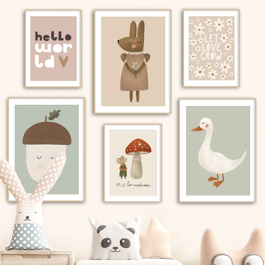 Resin Art Baby - Affiches et impressions rétro nordiques, images