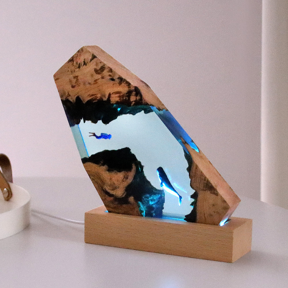 Resin Art Gift For Anniversary - Nouvelle Décoration de Bureau Maison Plongeur