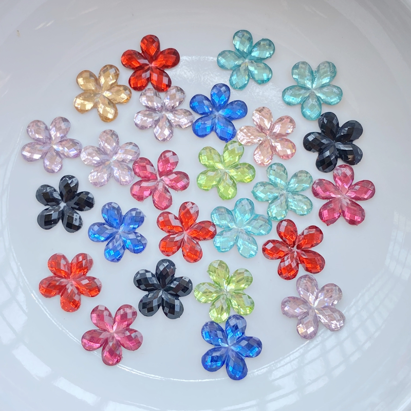 Resin Art Design For Wedding - Pétales de Fleurs Brillantes en Résine