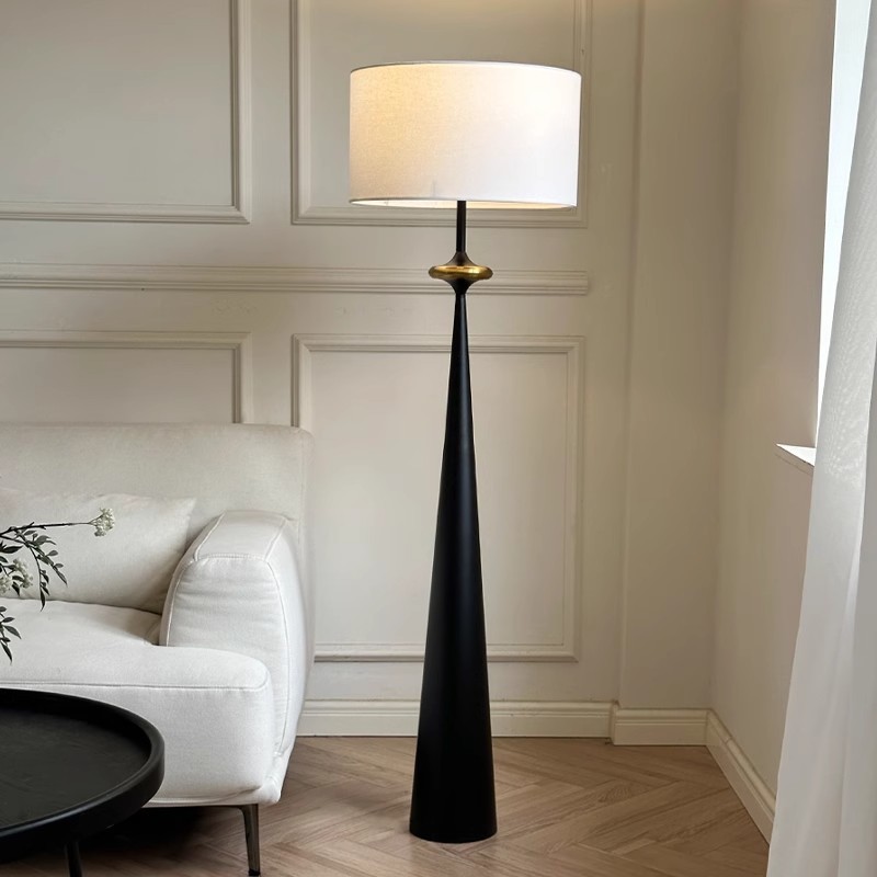 Resin Art Floor Design - Lampadaire de Style Wabi-sabi Designer japonais