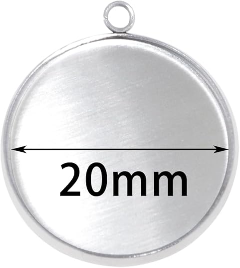 20 pièces en acier inoxydable  - Resin Art Handmade avis et prix