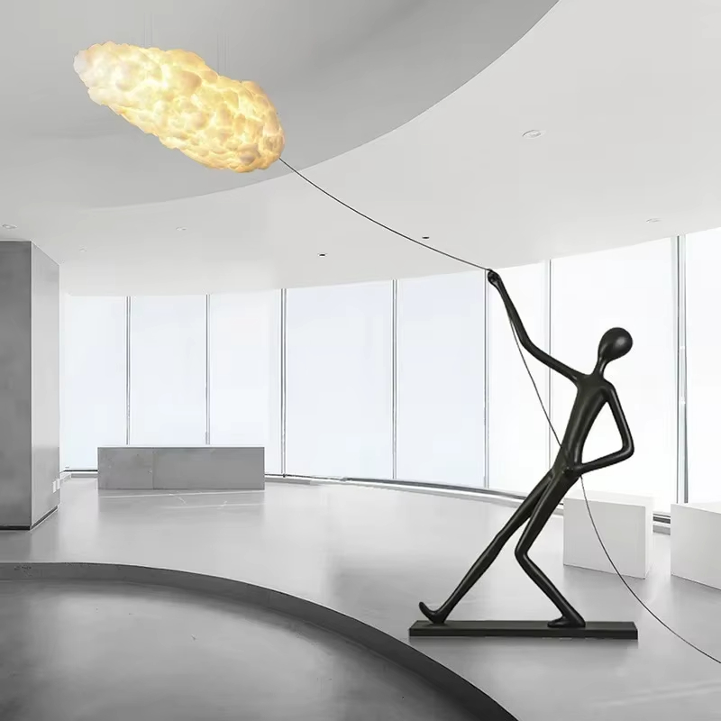 Rick-Grande lampe LED en résin - Resin Art Floor Design avis et prix