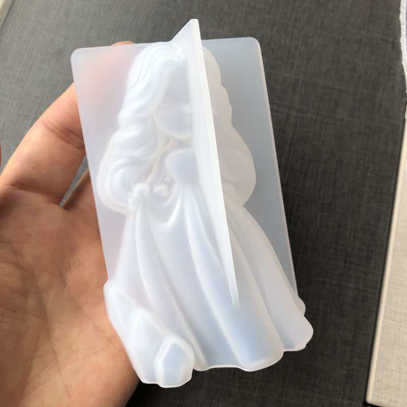 Moule à bougie princesse 3D en - Resin Art Tool Kit avis et prix