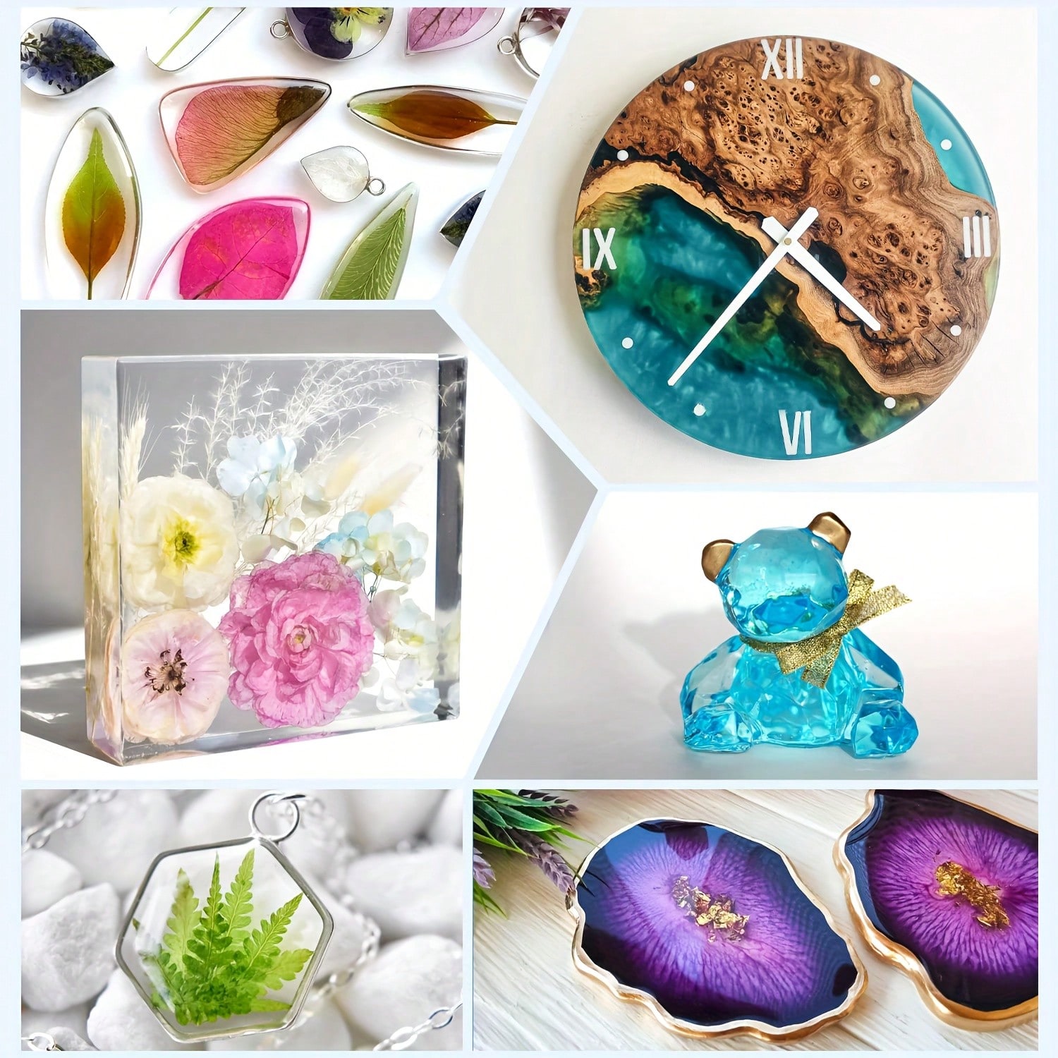 Kit de résine époxy transparen - Resin Art Epoxy avis et prix