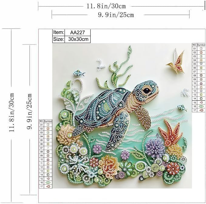 Kits de Peinture Diamant Tortu - Resin Art Kit avis et prix