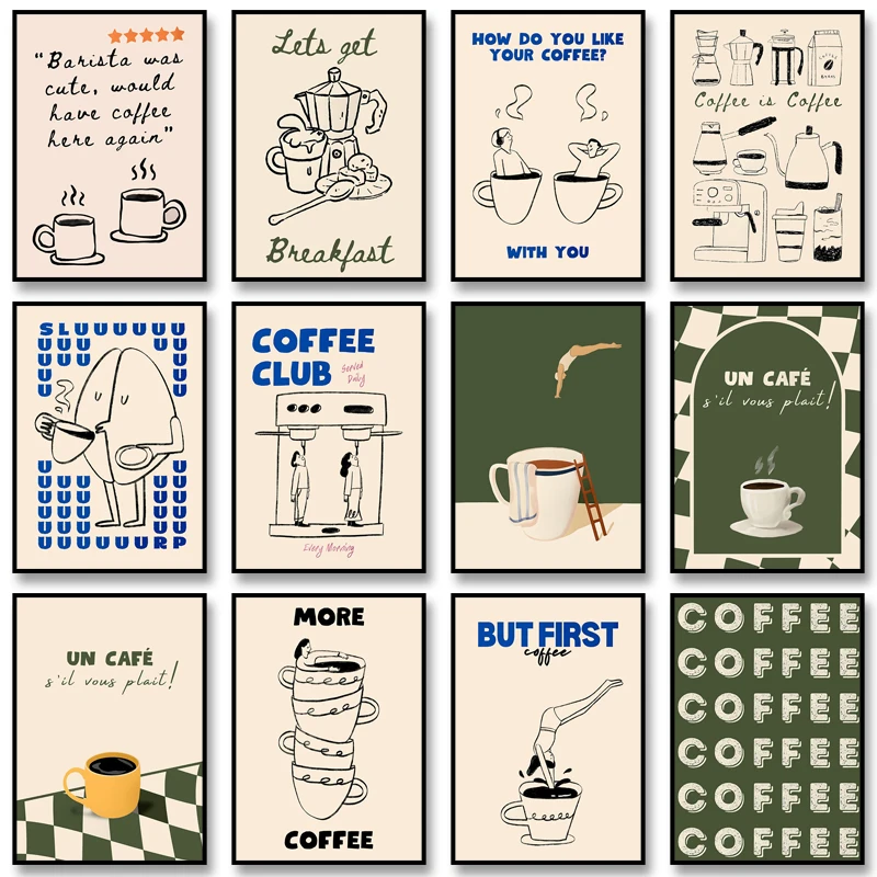 Stillness Stories Poster Coffe - Resin Art Gallery avis et prix