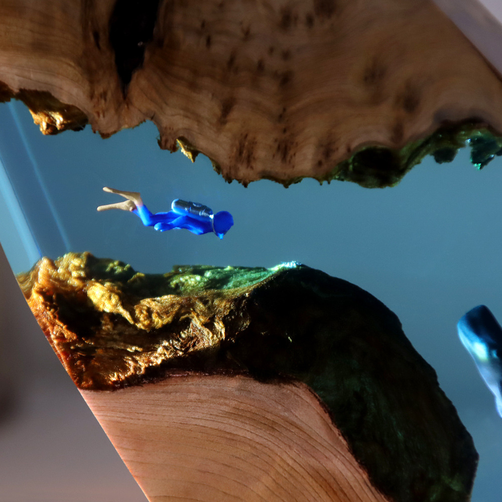 Nouvelle Décoration de Bureau  - Resin Art Gift For Anniversary avis et prix