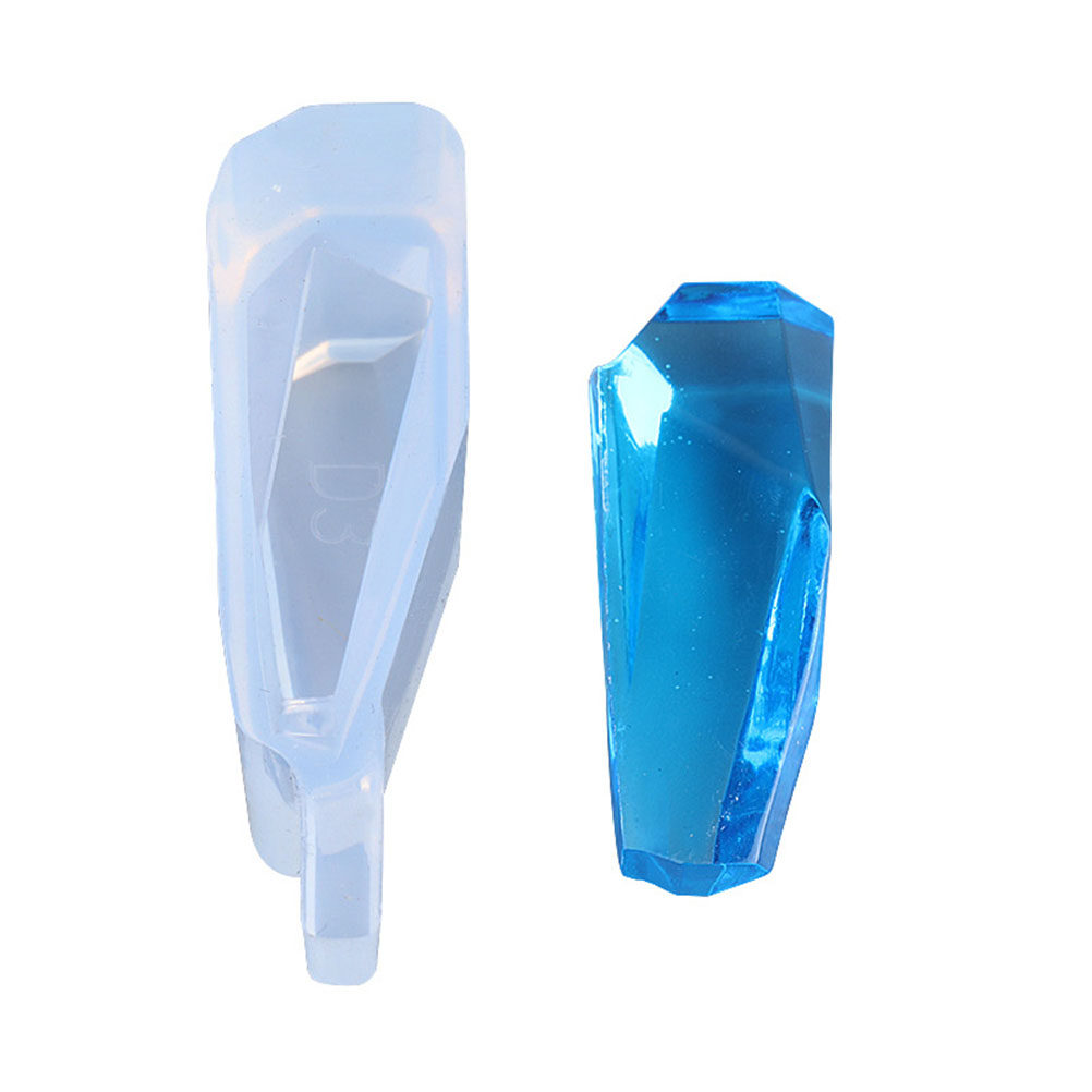 4 moules en silicone transpare - Resin Art Earrings Kit avis et prix
