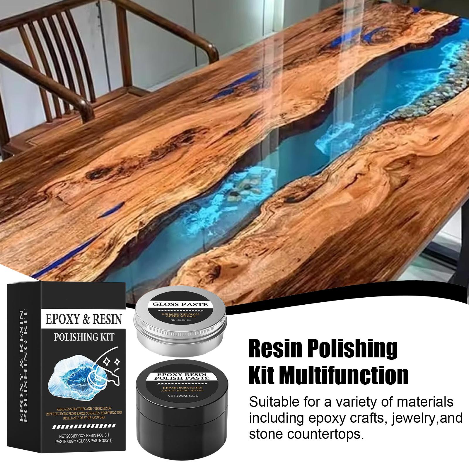 Kit de polissage pour résine é - Resin Art Kit avis et prix