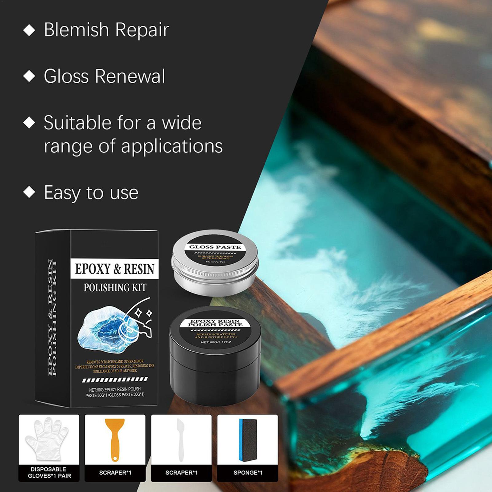 Kit de polissage pour résine é - Resin Art Kit avis et prix