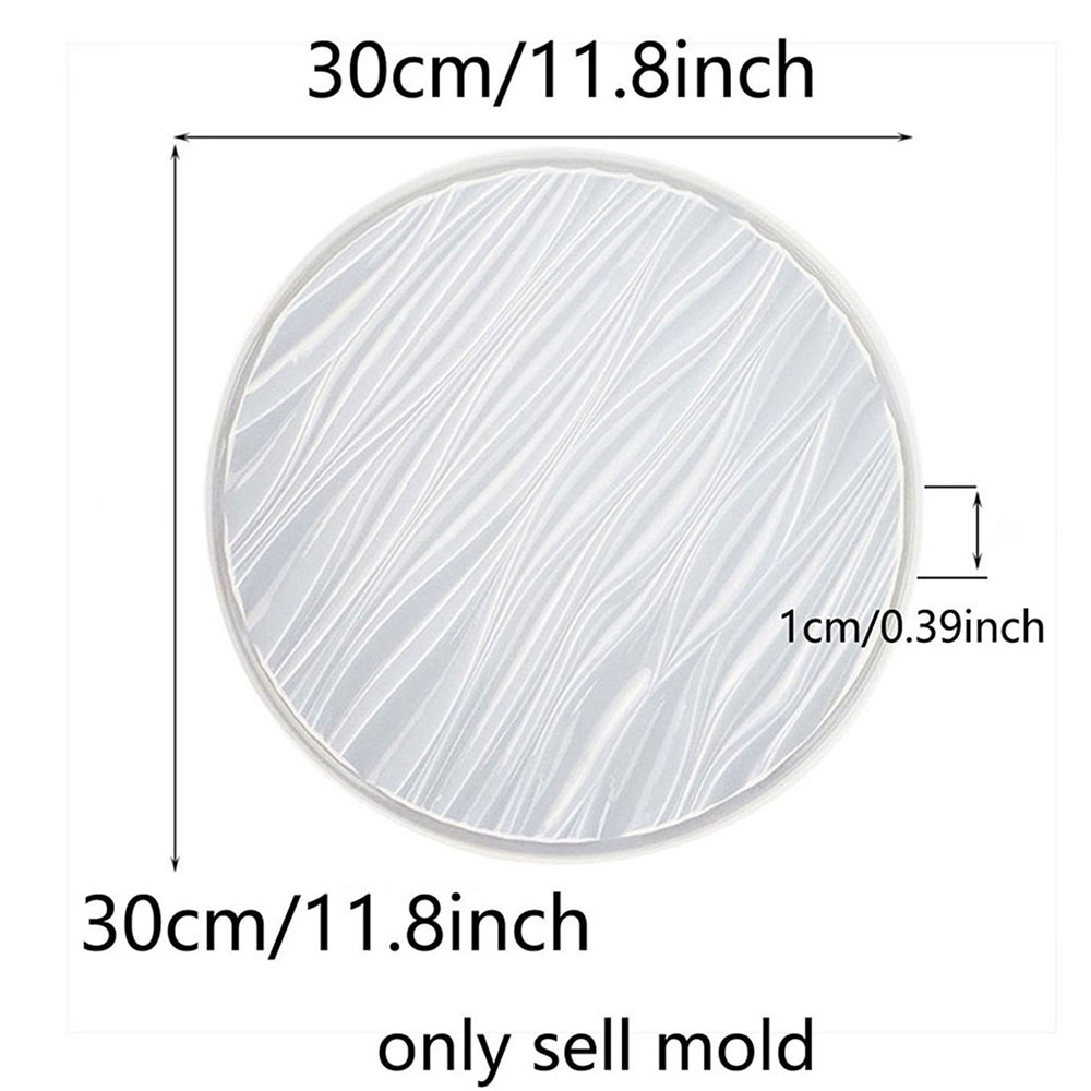 Grand moule rond en silicone p - Resin Art Epoxy avis et prix