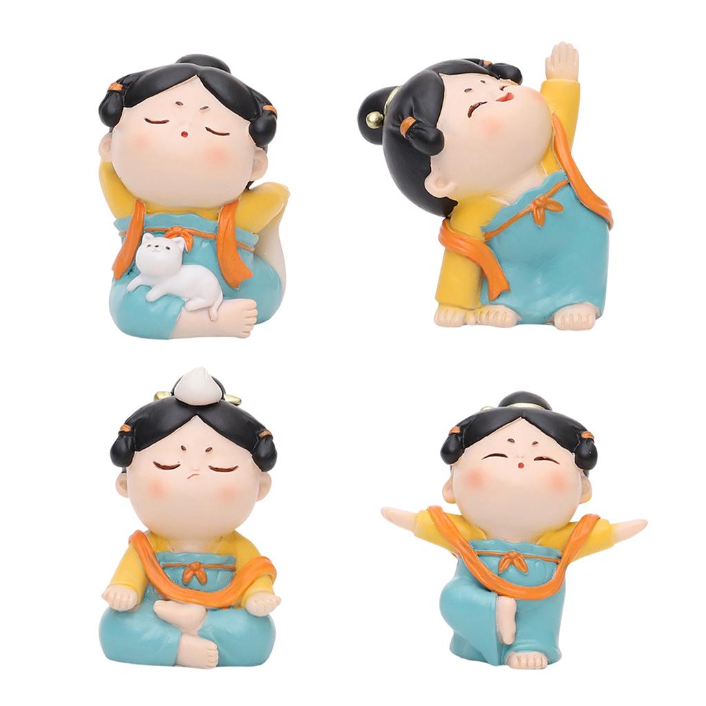 Statuette de femme chinoise mi - Resin Art Studio avis et prix