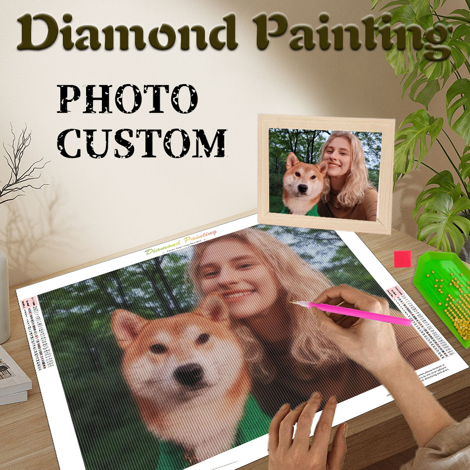Peinture au diamant PhotoCusto - Resin Art For Wedding Gift avis et prix