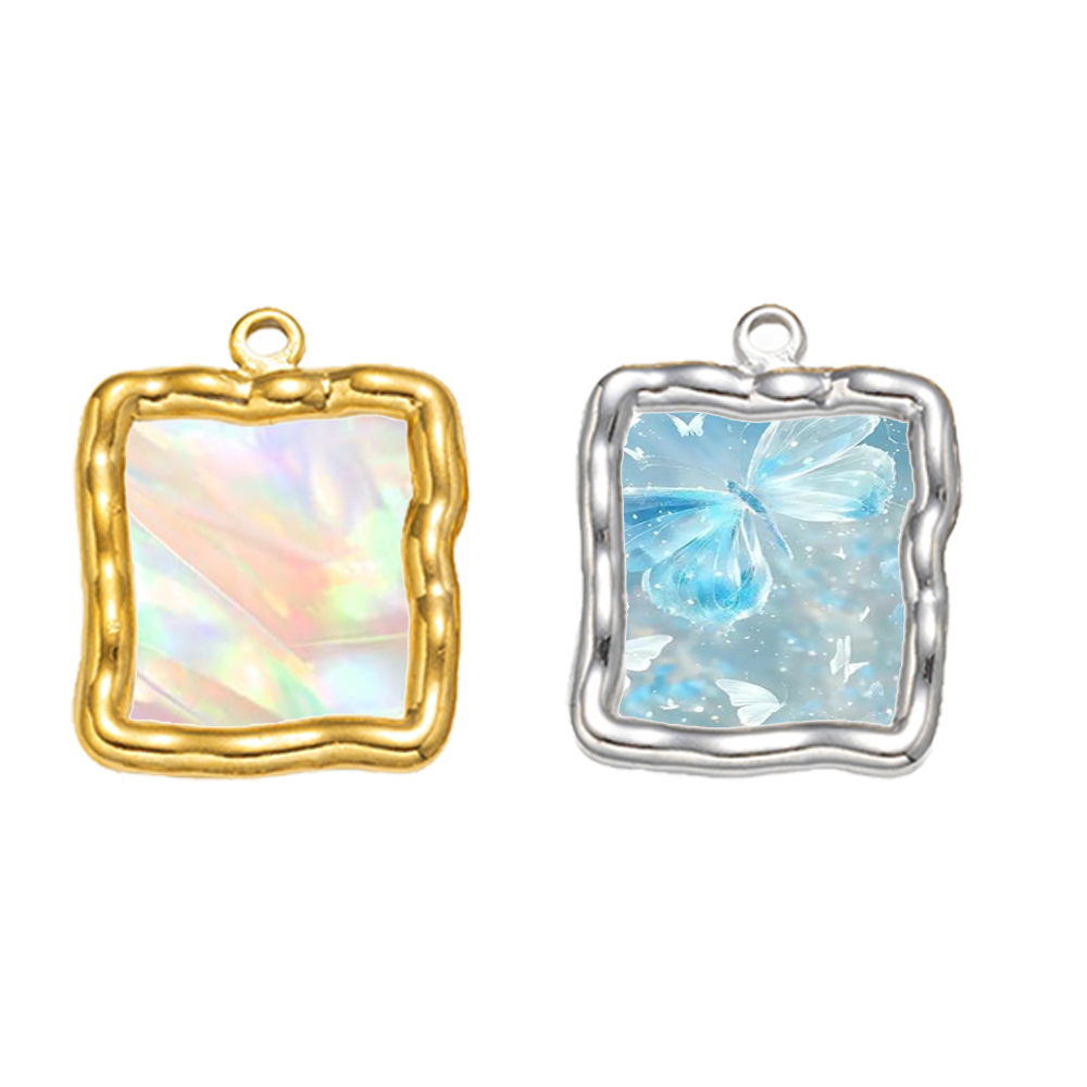 5 pièces de pendentifs de bijo - Bezels Pendant Resin avis et prix