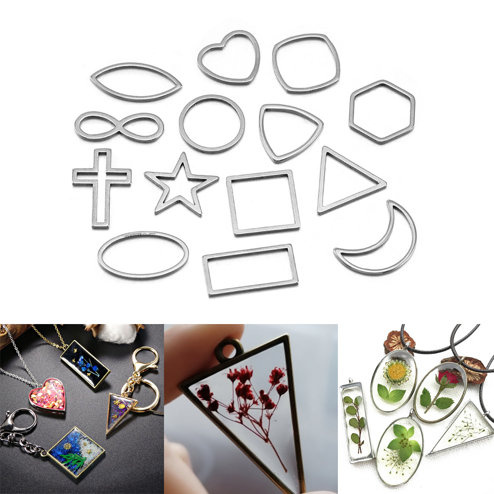 Moules géométriques en résine  - Bezels Pendant Resin avis et prix
