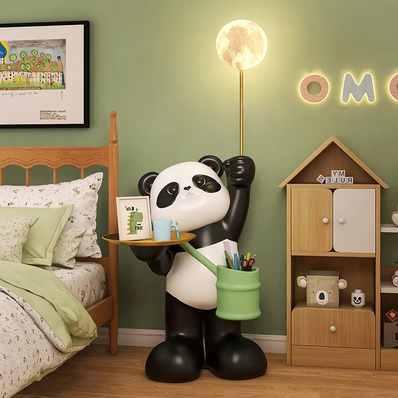 Grande Sculpture de Panda en r - Resin Art Floor Design avis et prix