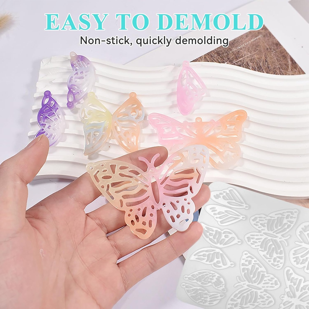 Kit de moules à boucles d'orei - Resin Art Earrings Kit avis et prix