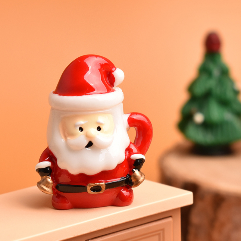 Mini tasse à thé de père noël, - Resin Art Handmade avis et prix