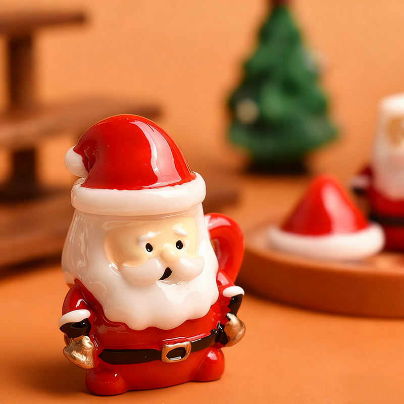 Mini tasse à thé de père noël, - Resin Art Handmade avis et prix