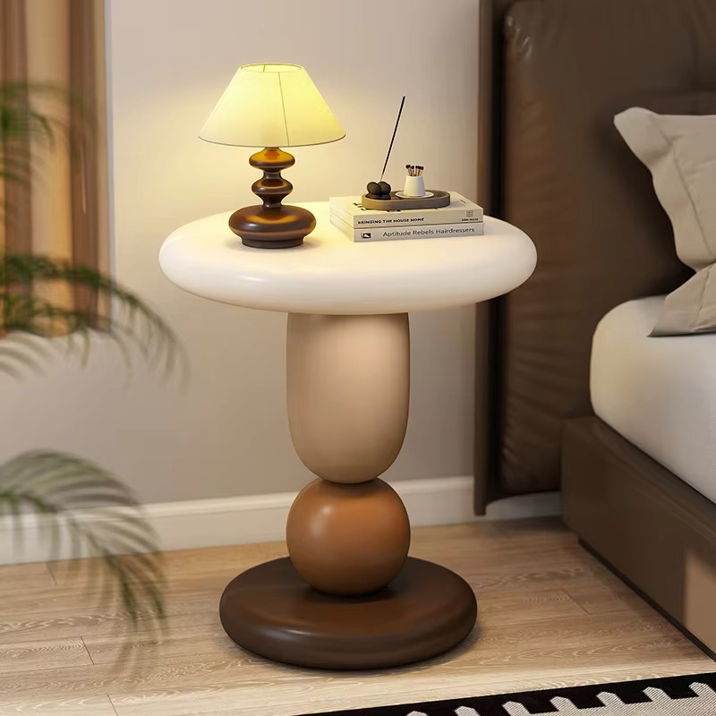 Table de chevet créative en ré - Resin Art Floor Design avis et prix