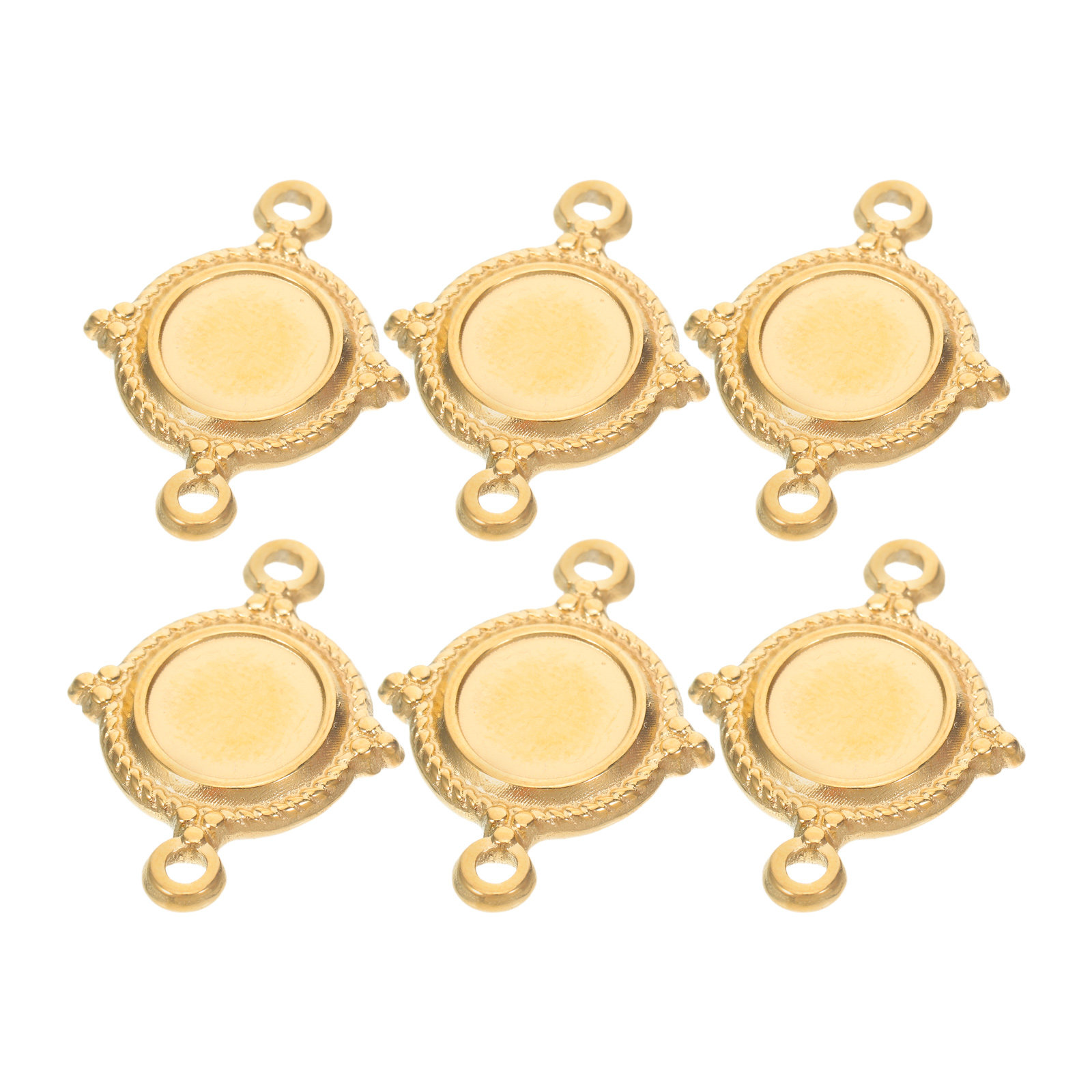 Plateaux de pendentifs en acie - Bezels Pendant Resin avis et prix