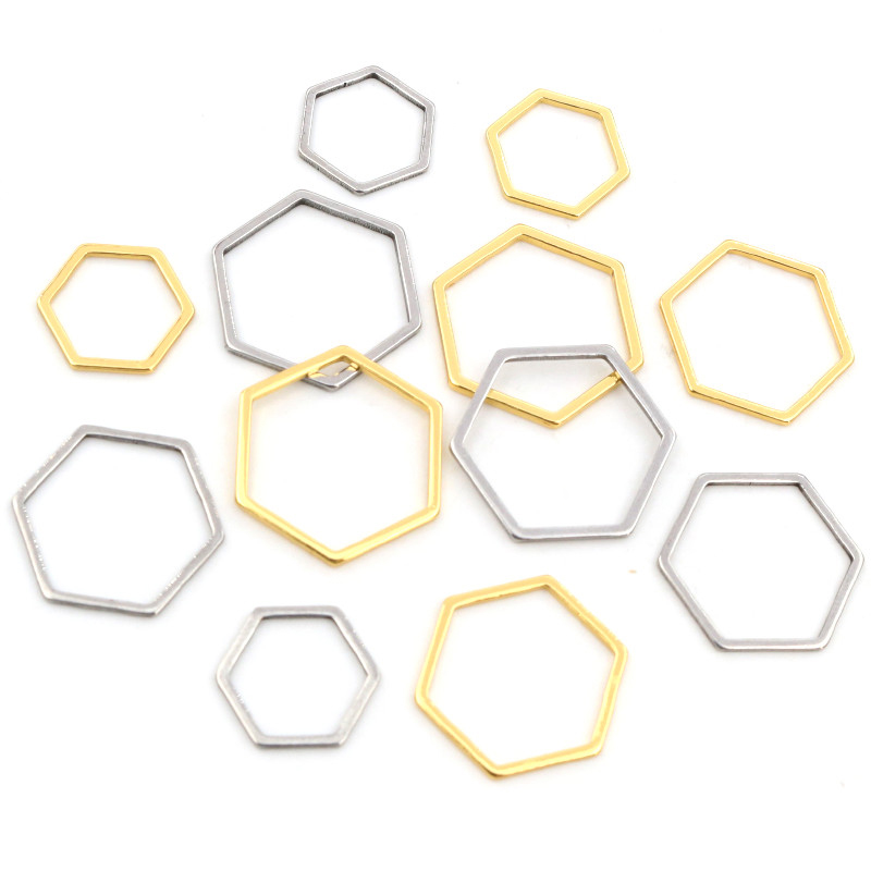 20pcs 3 Taille Polygone Charme - Bezels Pendant Resin avis et prix