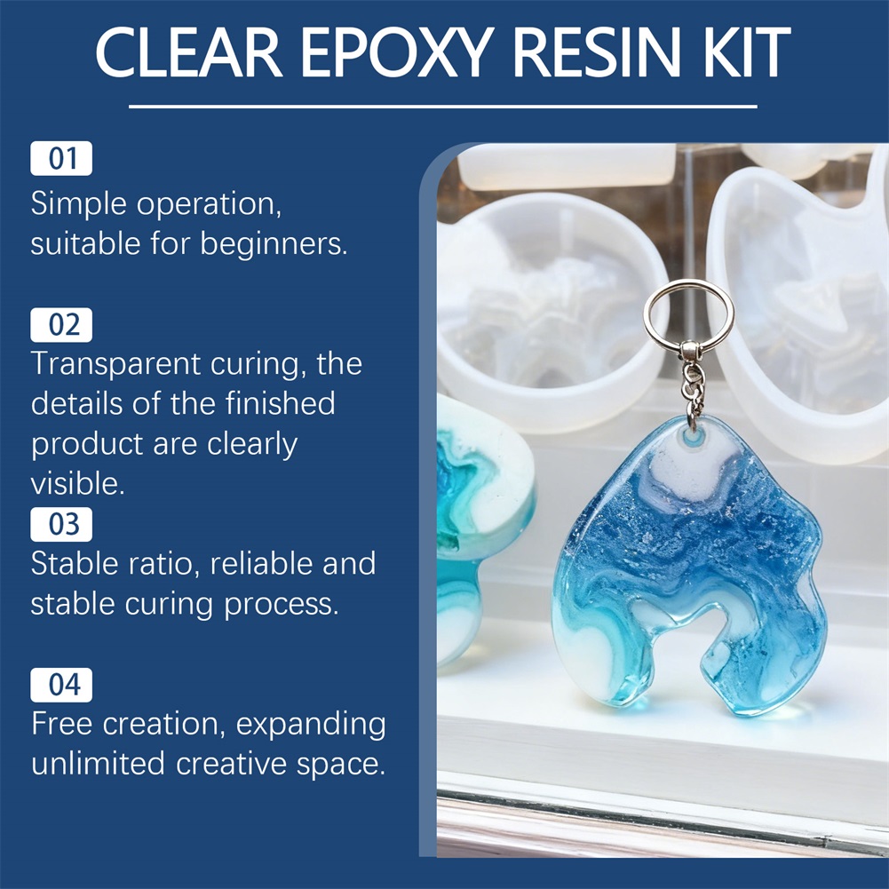 Kit de résine époxy transparen - Resin Art Epoxy avis et prix