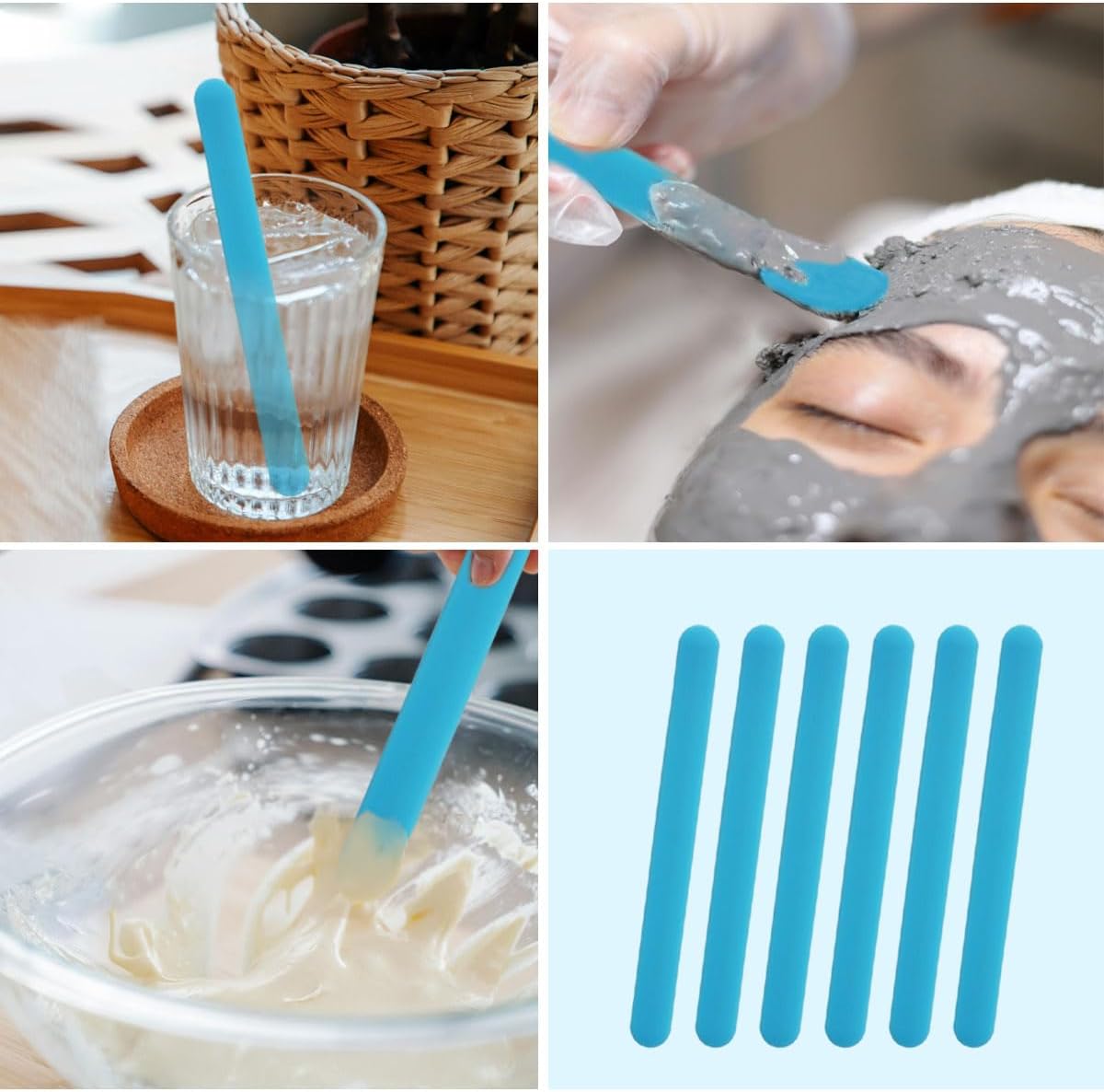 4 bâtonnets mélangeurs en sili - Resin Art Tool Kit avis et prix