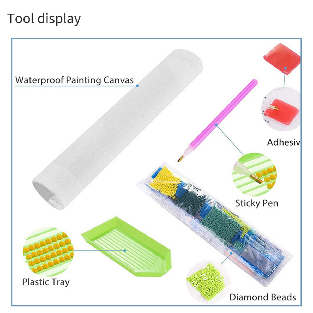 Kits de peinture diamant perso - Resin Art Kit avis et prix